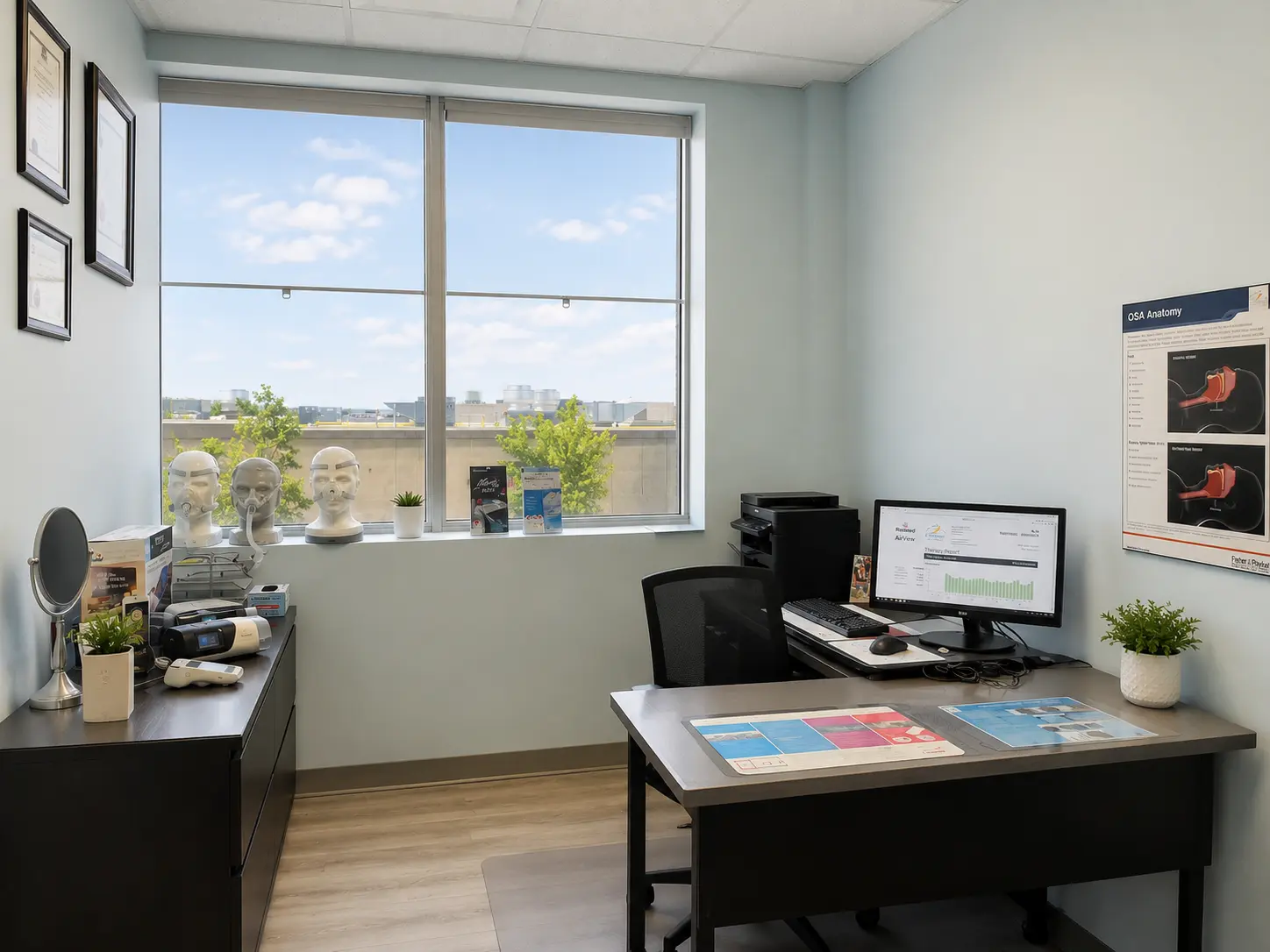 Cloud 9 Sleep Solutions clinic interior